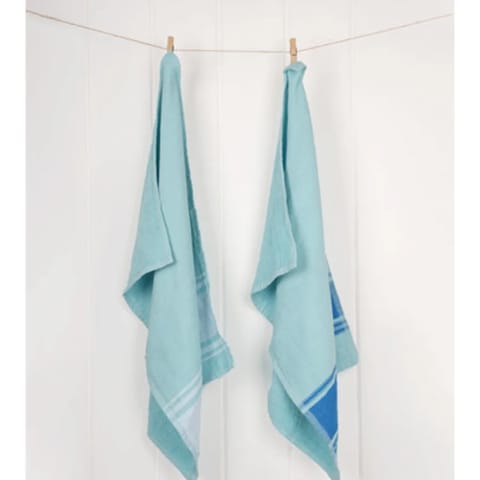 Doctor Towels Organic Cotton All Purpose Towels (Pack of 2, Each of 50 x 70 cms)