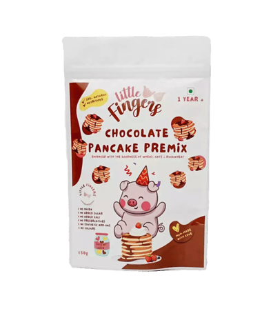 LITTLE FINGERS CHOCOLATE PANCAKE PREMIX(150 gm)