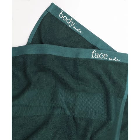 Doctor Towels Bamboo Terry Bath Towel 75 x 150 cm - Bottle Green
