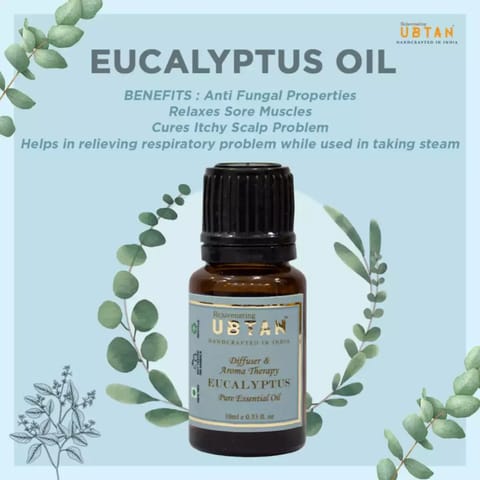 Rejuvenating UBTAN Eucalyptus Essentail Oil  10 ml