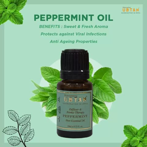 Rejuvenating UBTAN Peppermint Essential Oil  10 ml