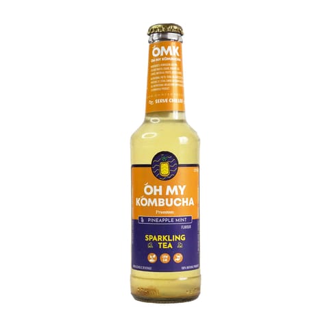 Oh My Kombucha - Pineapple Mint Kombucha - 275 ml
