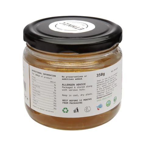 IKAI Himalyan Wild Flower Honey, Unprocessed, Ethnic Curation - Jammu 350 Gram
