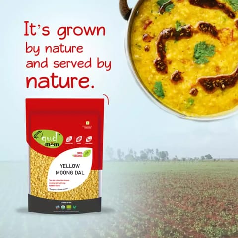 Gudmom Organic Masoor Dal 500 g ( Pack Of 3 )