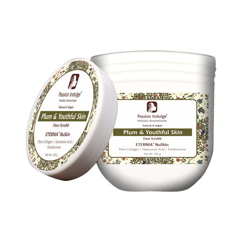Passion Indulge Eternia NuSkin Face Scrubb 200g For Youthful Skin, Anti-Aging |Anti-Wrinkle| Natural