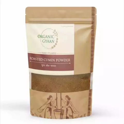 Organic Gyaan Jeera Powder / Roasted Cumin Powder 100gm