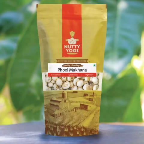 Nutty Yogi Natural Makhana Powder 100Gm