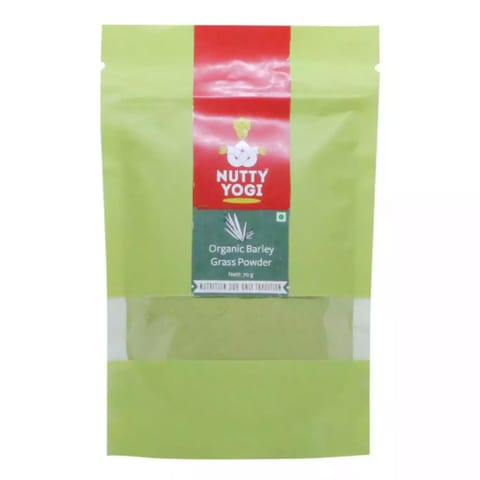 Nutty Yogi Barley Grass Powder (70 gms)