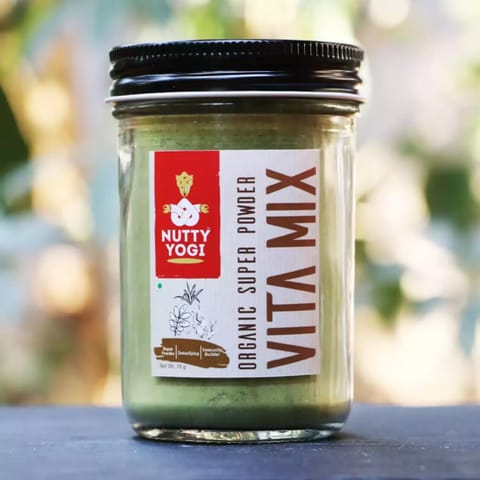 Nutty Yogi Organic Super Powder Vita Mix 70Gm