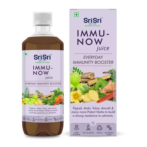 Sri Sri Tattva Immu-Now Juice - Everyday Immunity Booster, 1L