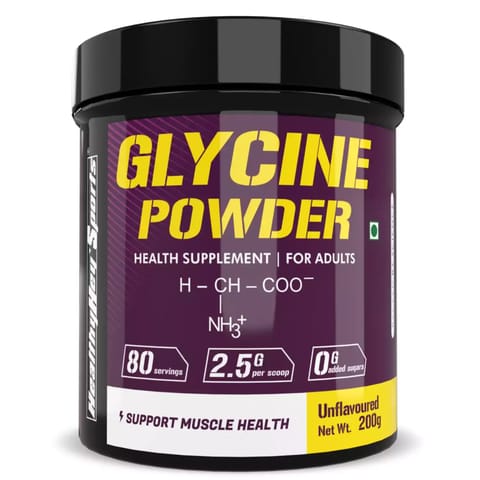 HealthyHey sports Glycine powder 200g