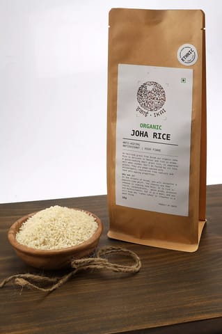IKAI Organic Joha Rice, Ehtnic Curation-Assam, Rich Aroma, Suitable for daily Cooking (1000 gms)