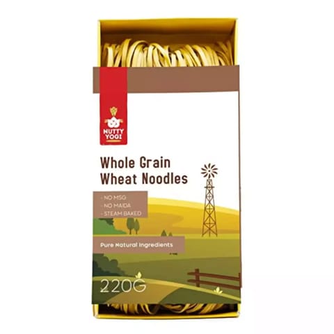 Nutty Yogi Wheat Noodles 220g (Pack of 2)