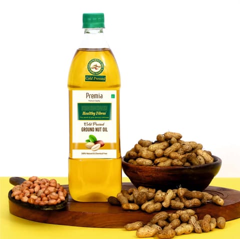 Healthy Fibres Cold Pressed Groundnut Oil / Peanut Oil