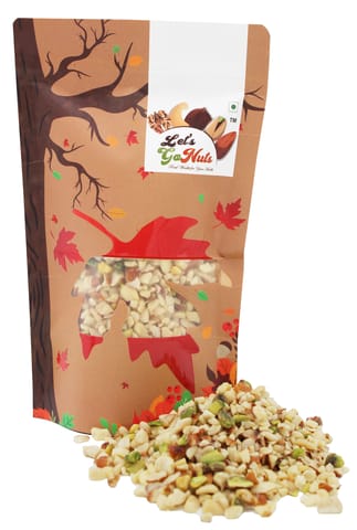 Let's GoNuts Shahi Nuts Mix Almonds Cashews Walnut and Pistachios (200 gms)