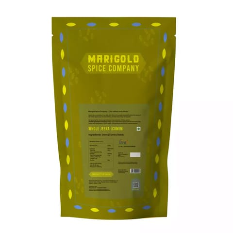 Marigold Spice Co Turmeric, Coriander, Red Chilli Powder, Whole Jeera, Mustard Seeds (200gms Each)
