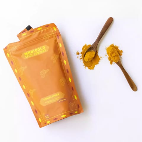 Marigold Spice Co Spice Combo 100gms (Pack of 5) & 1gm Saffron