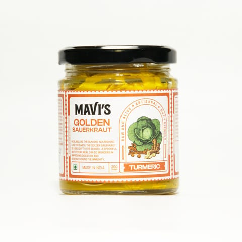 MAVIS Golden Sauerkraut 200 gms Pack of 2