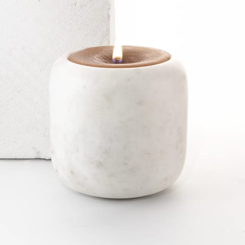 Byora Homes Marble Aromatic Carrara Candle 600 Grams