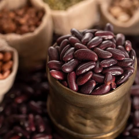 Organic Gyaan Organic Red Kidney Beans / Red Rajma (900 gms)