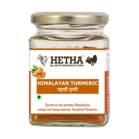 Hetha Sundried Single Origin Himalayan Turmeric Powder - 100gm