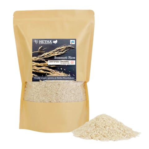 Hetha Basmati Rice - Certified Organic | Single Origin (1kg)