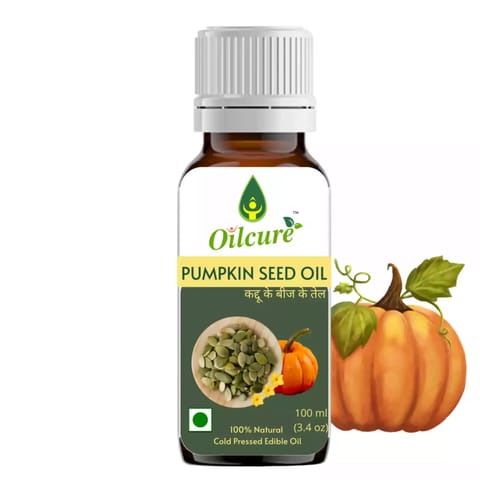 Oilcure Pumpkin Seed Oil Cold Pressed -100ml