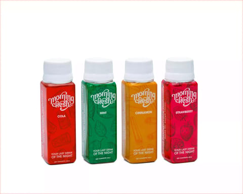 Morning Fresh Hangover Cure & Liver Protection Drink- Assorted flavour (60ml X 4)