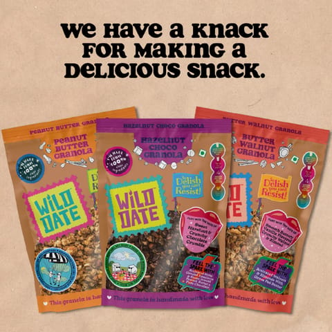 Wild Date | Assorted Granola Box | 321gm Pack of 3