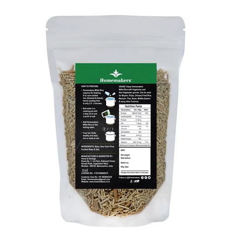 Homemakerz Bajra Millet Rice | Rich in Dietary Fiber | High in Protein | Ready in 3 Mins