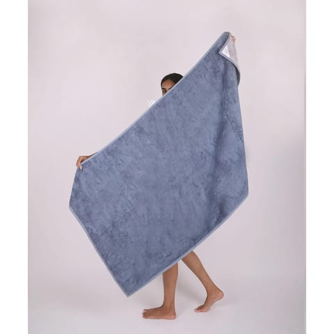 Doctor Towels Banana Terry Bath Towel 75 x 150 cm - Mirage Blue