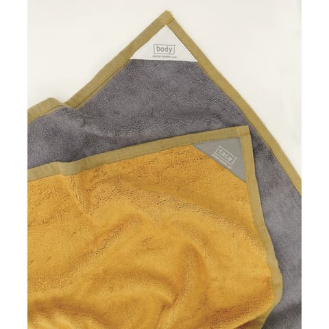 Doctor Towels Banana Terry Bath Towel 75 x 150 cm - Golden Ochre