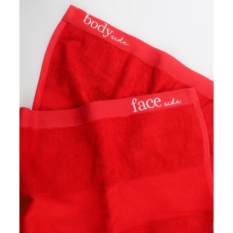 Doctor Towels Bamboo Terry Bath Towel 75 x 150 cm - Scarlet Red