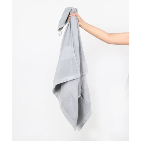 Doctor Towels Bamboo Terry Bath Towel 75 x 150 cm - Ice Grey