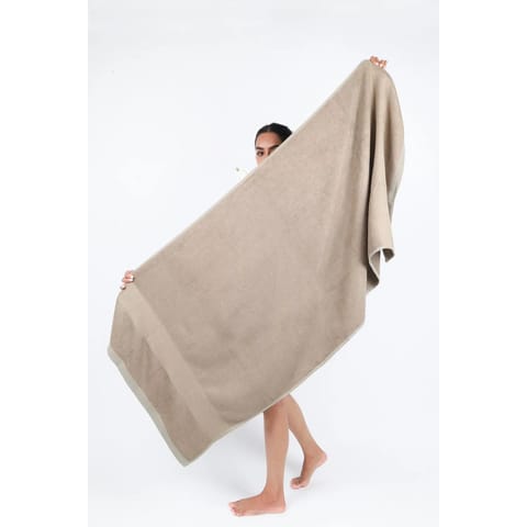 Doctor Towels Bamboo Terry Bath Towel 75 x 150 cm - Sierra Taupe