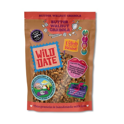 Wild Date | Butter Walnut Granola | 261gm