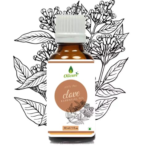 Oilcure Clove Essential oil- 30 ml