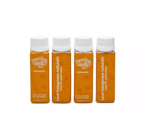 Morning Fresh Hangover Cure & Liver Protection Drink- Cinnamon flavour (60ml X 4)