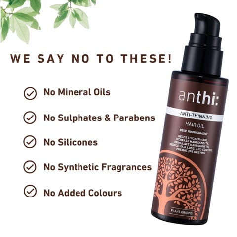 Anthi Anti Thinning Hair Oil, (50 ml)