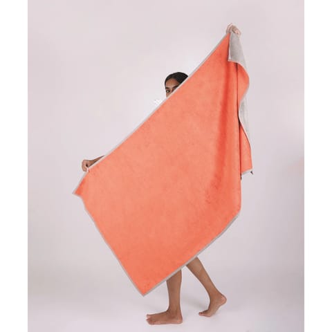 Doctor Towels Banana Terry Bath Towel 75 x 150 cm - Rustic Orange