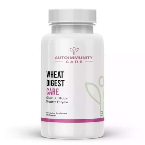 AutoimmunityCare Wheat Digest Care: Gluten + Gliadin Digestive Enzyme