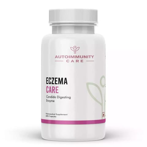 AutoimmunityCare Eczema Care: Candida digesting enzyme, 60 Capsules