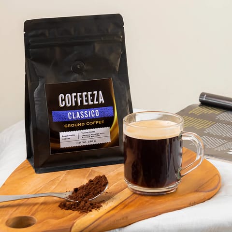 Coffeeza Classico Ground Coffee - Medium Grind (250gm)