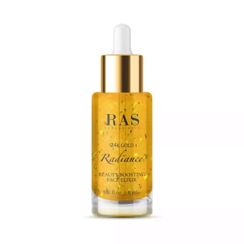 Ras Luxury Oils 24K Gold Radiance Beauty Boosting Face Elixir (6 ml)