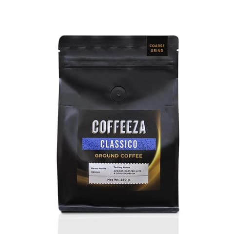 Coffeeza Classico Ground Coffee (Coarse Grind)- 250gm