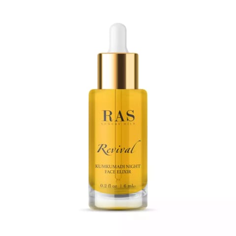 RAS Luxury Oils Revival Kumkumadi Night Face Elixir (6 ml)