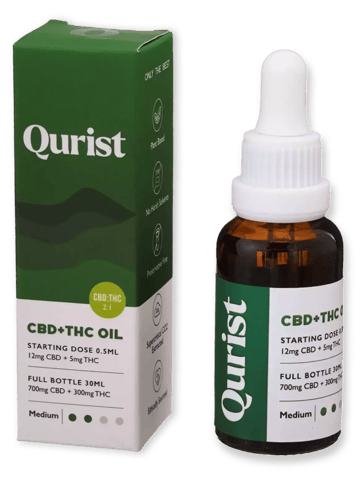 Qurist CBD+ THC Oil-Medium-30ml