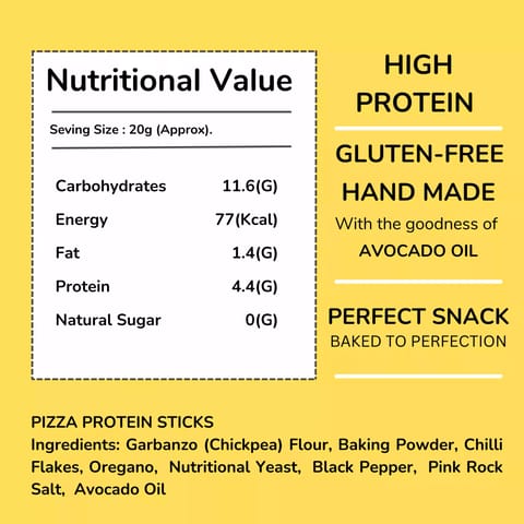 Four Thirty Pizza Protein Sticks 200gms
