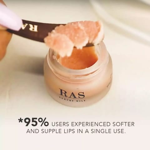 RAS Luxury Oils Lush Lips Conditioning & Brightening Lip Scrub (8 gm)