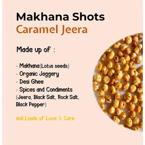 Frutox - Makhana Shots - Caramel Jeera (65g)